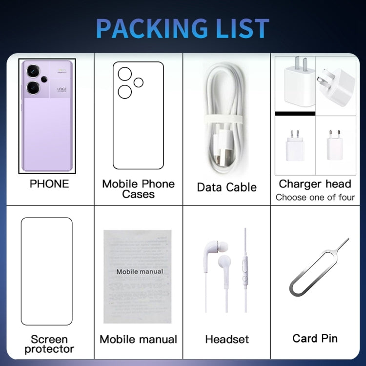 Note13 Pro+ / RF7, 2GB+16GB, 6.49 inch Face Identification Android 5.0 MTK6582 Quad Core, Network: 3G, Dual SIM(White) - by PMC TechLife | Online Shopping South Africa | PMC TechLife