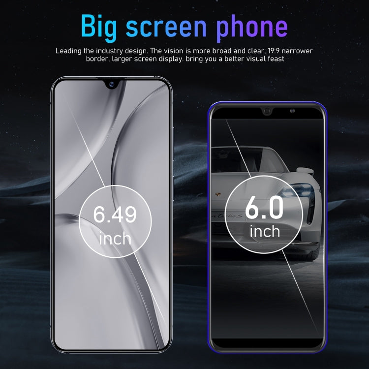 Note40 / X16, 2GB+16GB, 6.49 inch Face Identification Android 8.1 MTK6580A Quad Core, Network: 3G, Dual SIM(Purple) - by PMC TechLife | Online Shopping South Africa | PMC TechLife