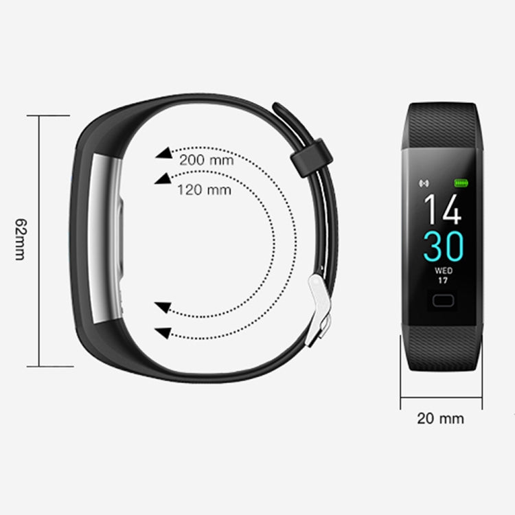 S5-4 Smart Bracelet IP68 Waterproof Heart Rate Sport Fitness Tracker Smart Watch(Blue) - free shipping - PMC TechLife - Order now!