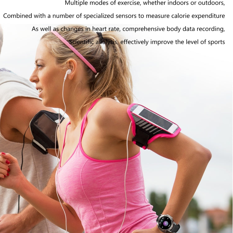 LEMFO ELF3 1.39 inch TFT Round Screen Outdoor Silicone Strap Smart Watch Supports Blood Oxygen Monitoring(Black) - free shipping - PMC TechLife - Order now!