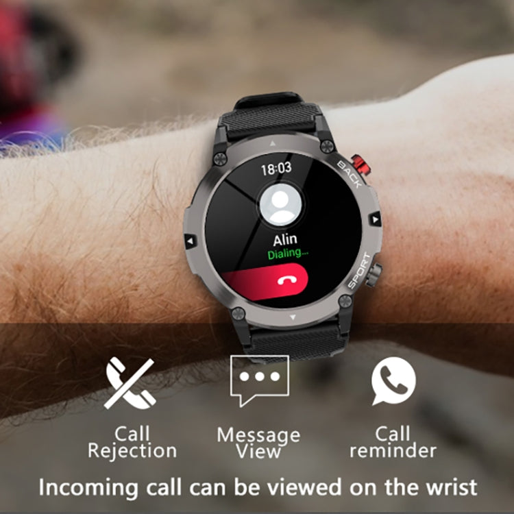 LEMFO LF26MAX 1.32 inch HD Round Screen Smart Watch Supports Bluetooth Calls(Silver) - free shipping - PMC TechLife - Order now!