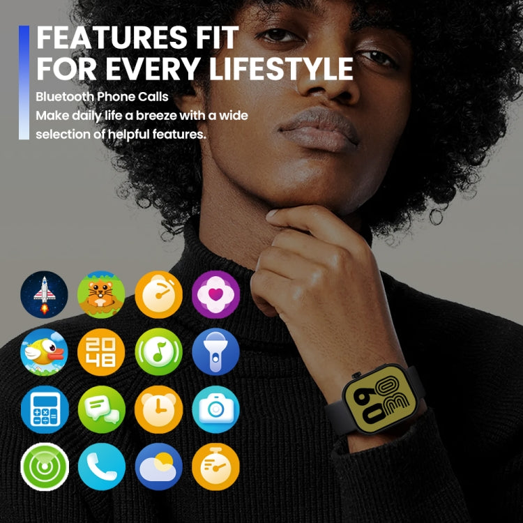 Zeblaze Btalk Plus 2.03 inch Screen Voice Calling Smart Watch, Support Heart Rate / Blood Pressure / Blood Oxygen(Pink) - free shipping - PMC TechLife - Order now!