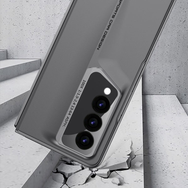 For Samsung Galaxy Z Fold3 GKK Integrated Blade Ultra-thin Full Coverage Phone Case(Grey) - free shipping - PMC Jewellery - Order now!