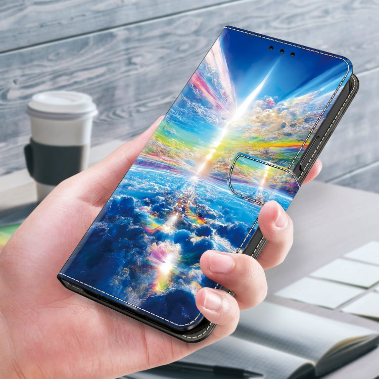 For Google Pixel 9 Crystal Painted Leather Phone case(Colorful Sky) - Google Cases by PMC TechLife | Online Shopping South Africa | PMC TechLife | Buy Now Pay Later Mobicred