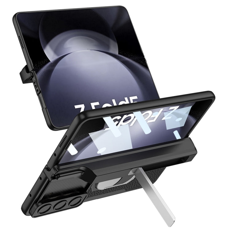 For Samsung Galaxy Z Fold5 GKK Integrated Magnetic Armor Full Coverage Phone Case(Brushed Texture) - free shipping - PMC Jewellery - Order now!