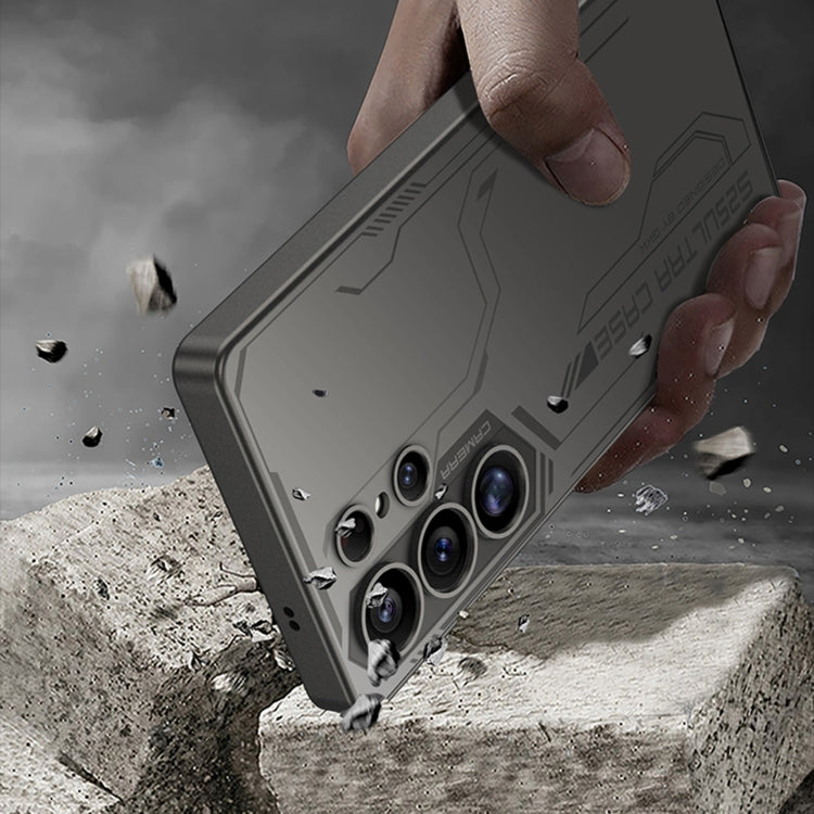 For Samsung Galaxy S25 Ultra 5G GKK AG Craft Skin Feel Exploration Edition Full Coverage Phone Case(Black) - free shipping - PMC Jewellery - Order now!