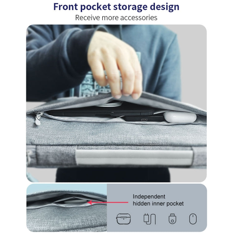 ZGA BG-01 Waterproof Laptop Handbag, Size:16 inch(Pink) - free shipping - PMC Jewellery - Order now!