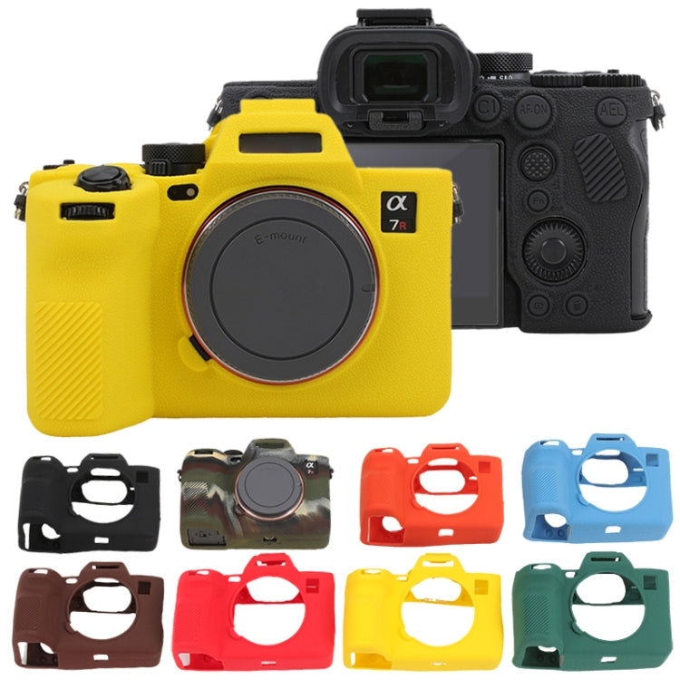 For Sony ILCE7RM5 / A7R5 Litchi Texture Soft Silicone Protective Case(Black) - free shipping - PMC TechLife - Order now!