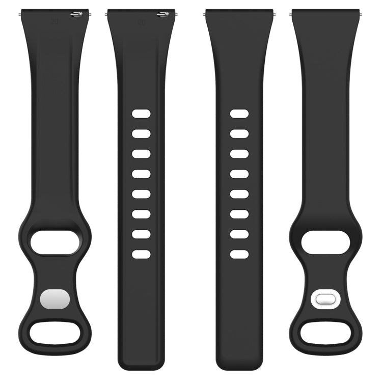 22mm Slim Reverse Buckle Silicone Watch Band(White) - 22mm Bands by PMC TechLife | Online Shopping South Africa | PMC TechLife