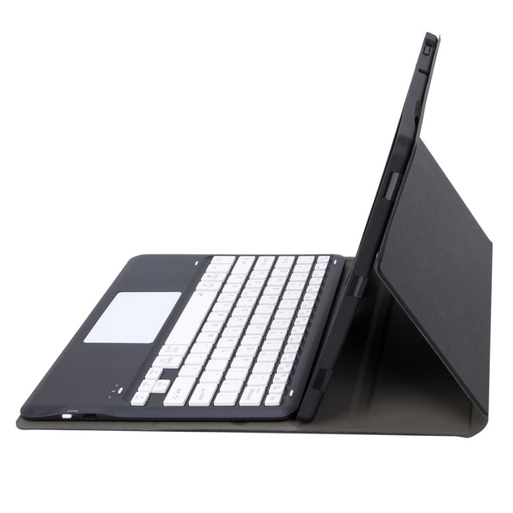 For vivo Pad3 Pro 13 inch AV14-A Bluetooth Keyboard TPU Leather Tablet Case with Holder(Black White) - Others Keyboard by PMC TechLife | Online Shopping South Africa | PMC TechLife