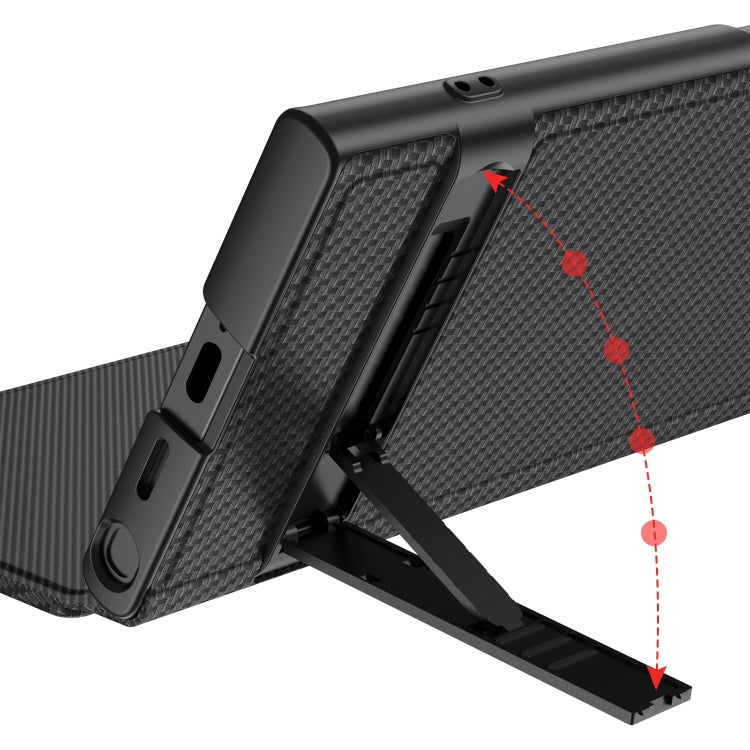 For Samsung Galaxy S24 Ultra 5G GKK Triumph Ultra-Thin Flip Leather Case without Pen(Black) - free shipping - PMC Jewellery - Order now!