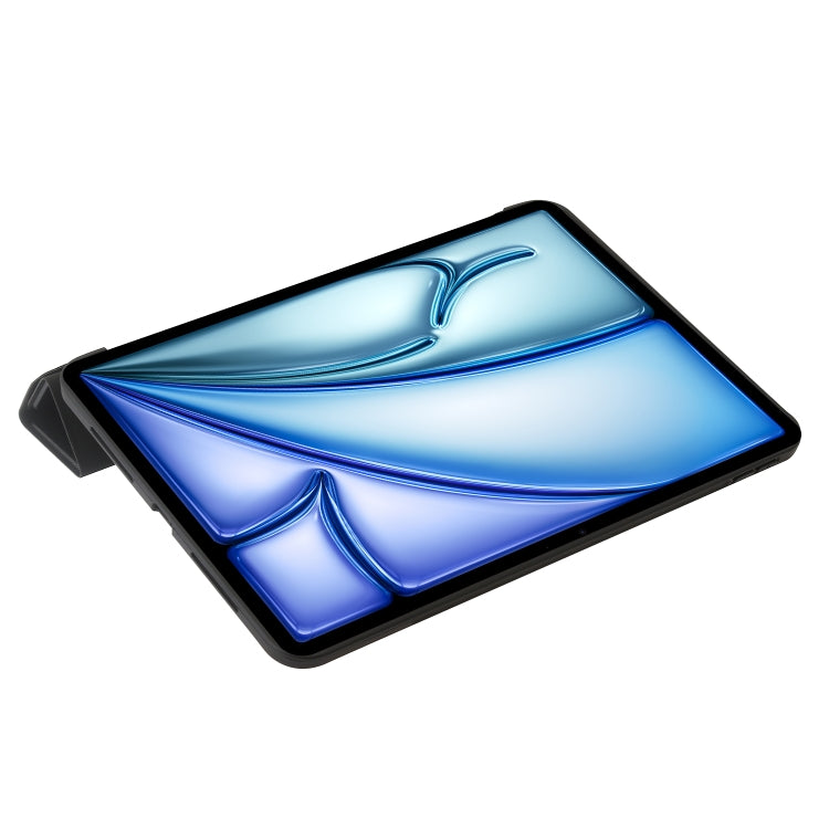For iPad Air 11 2024 TPU Deformation Flip Leather Tablet Case with Holder(Black) - iPad Air 11 2024 Cases by PMC TechLife | Online Shopping South Africa | PMC TechLife | Buy Now Pay Later Mobicred