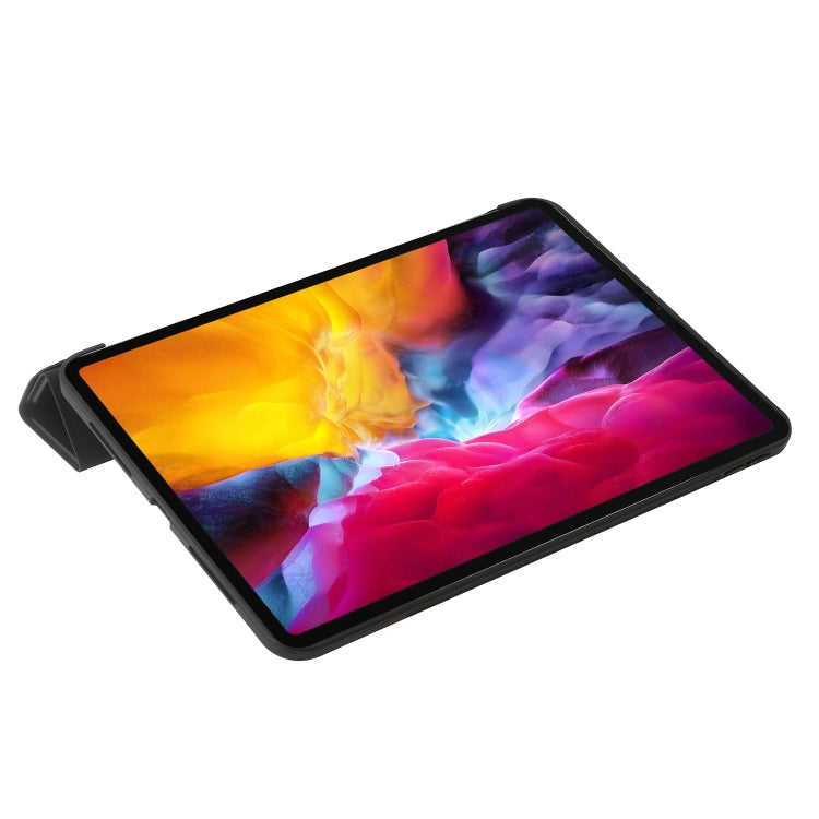 For iPad Pro 11 2024 TPU Deformation Flip Leather Tablet Case with Holder(Black) - iPad Pro 11 2024 Cases by PMC TechLife | Online Shopping South Africa | PMC TechLife | Buy Now Pay Later Mobicred