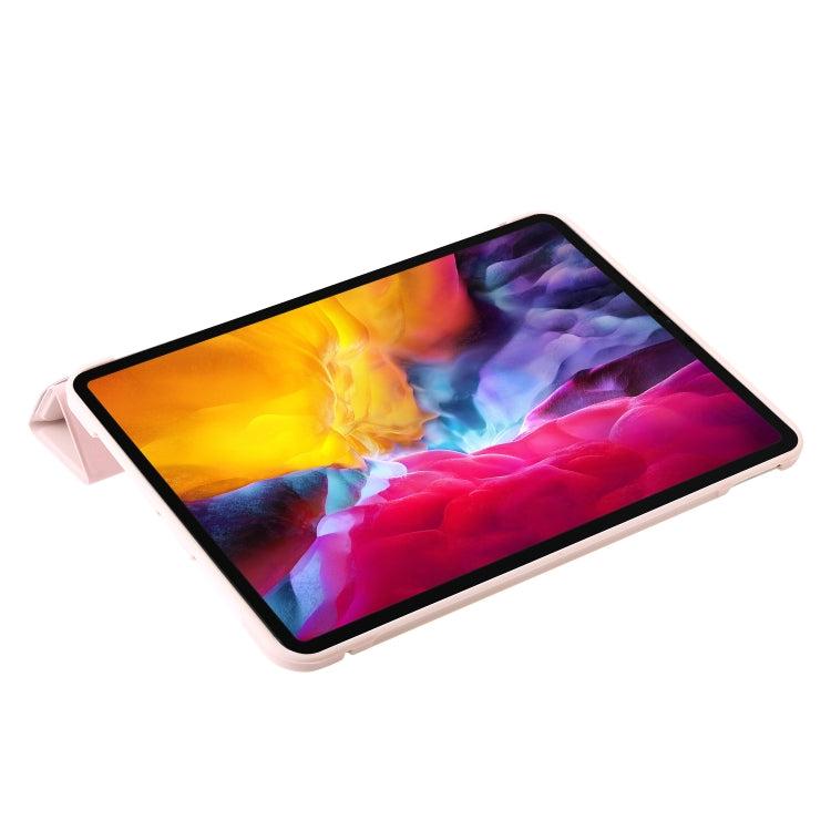 For iPad Pro 11 2024 TPU Deformation Flip Leather Tablet Case with Holder(Light Pink) - iPad Pro 11 2024 Cases by PMC TechLife | Online Shopping South Africa | PMC TechLife | Buy Now Pay Later Mobicred