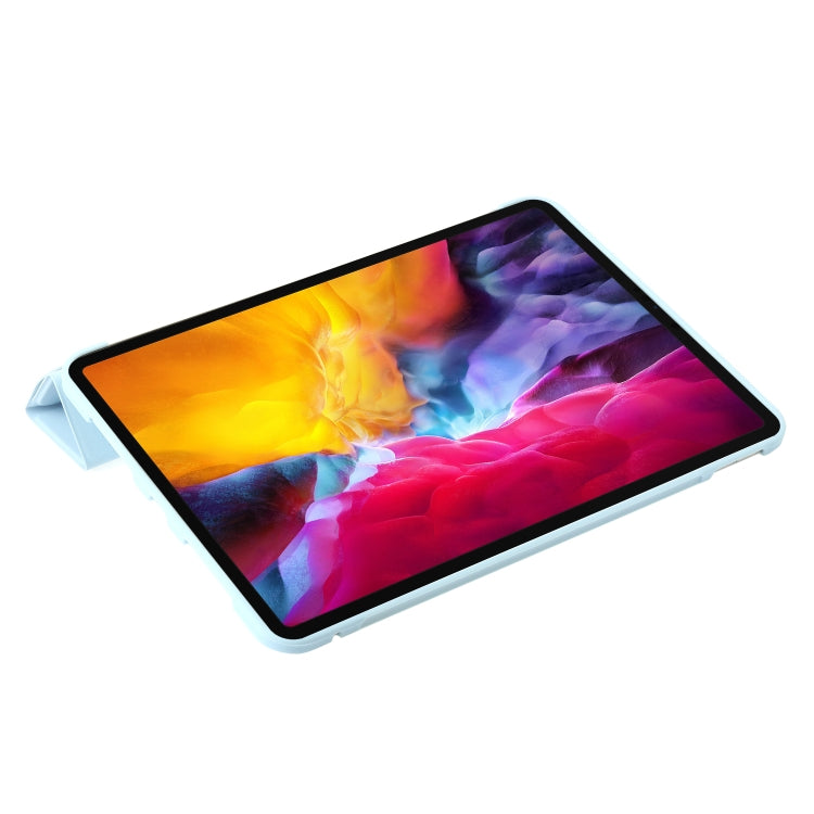 For iPad Pro 11 2024 TPU Deformation Flip Leather Tablet Case with Holder(Sky Blue) - iPad Pro 11 2024 Cases by PMC TechLife | Online Shopping South Africa | PMC TechLife | Buy Now Pay Later Mobicred