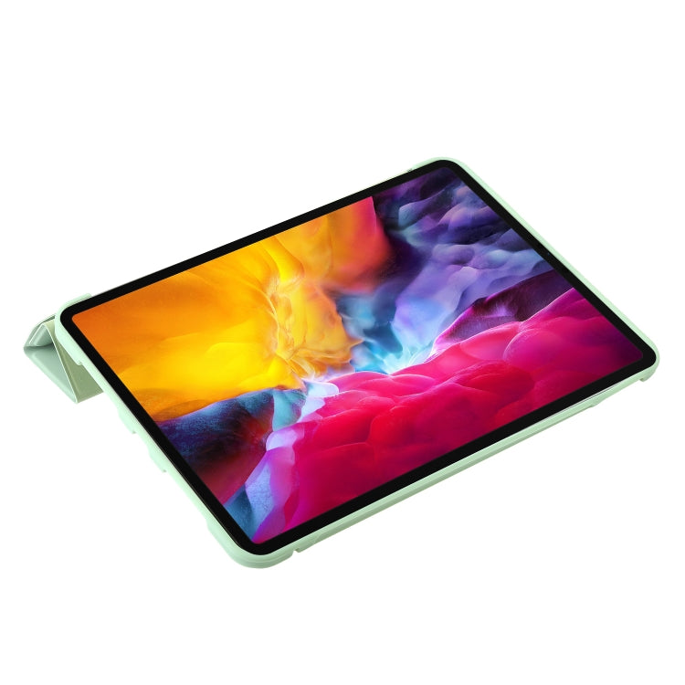 For iPad Pro 11 2024 TPU Deformation Flip Leather Tablet Case with Holder(Mint Green) - iPad Pro 11 2024 Cases by PMC TechLife | Online Shopping South Africa | PMC TechLife | Buy Now Pay Later Mobicred