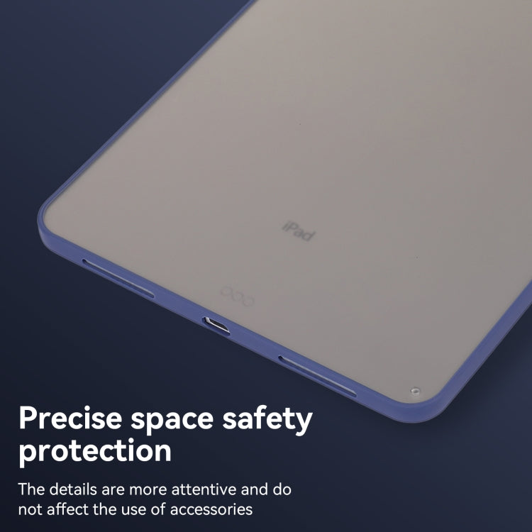 For iPad Air 13 2024 Skin Feel 2 in 1 PC Hybrid TPU Tablet Case(Blue) - iPad Air 13 2024 Cases by PMC TechLife | Online Shopping South Africa | PMC TechLife | Buy Now Pay Later Mobicred