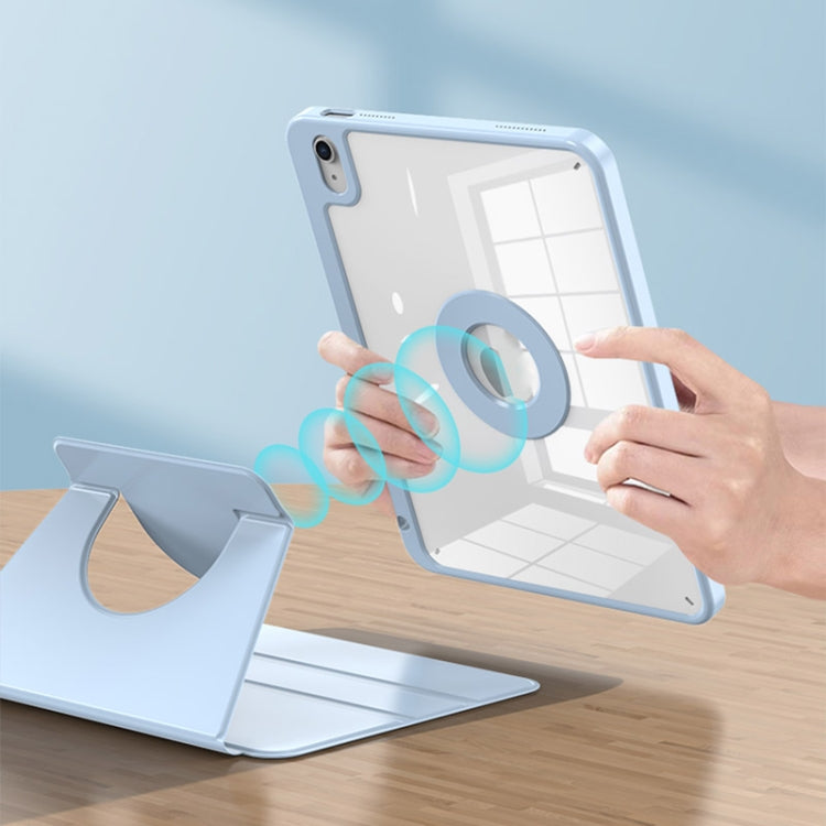 For iPad Pro 13 2024 2 in 1 Acrylic Split Rotating Leather Tablet Case(Pine Needle Green) - iPad Pro 13 2024 Cases by PMC TechLife | Online Shopping South Africa | PMC TechLife | Buy Now Pay Later Mobicred