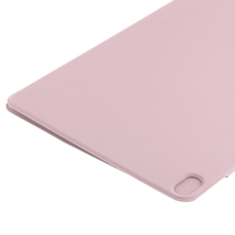 For iPad Air 13 2025 / 2024 Double-sided Clip Fixed Buckle Magnetic PU Leather Smart Tablet Case(Rose Gold) - iPad Air 13 2025 / 2024 Cases by PMC TechLife | Online Shopping South Africa | PMC TechLife | Buy Now Pay Later Mobicred