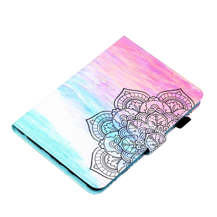 For iPad Pro 11 2024 Coloured Drawing Stitching Smart Leather Tablet Case(Colorful Mandala) - iPad Pro 11 2024 Cases by PMC TechLife | Online Shopping South Africa | PMC TechLife | Buy Now Pay Later Mobicred