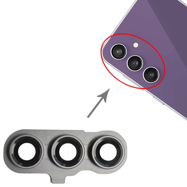 For Samsung Galaxy S23 FE SM-S711B 10pcs Original Rear Camera Lens Cover(Black) - free shipping - PMc TechLife - Order now!
