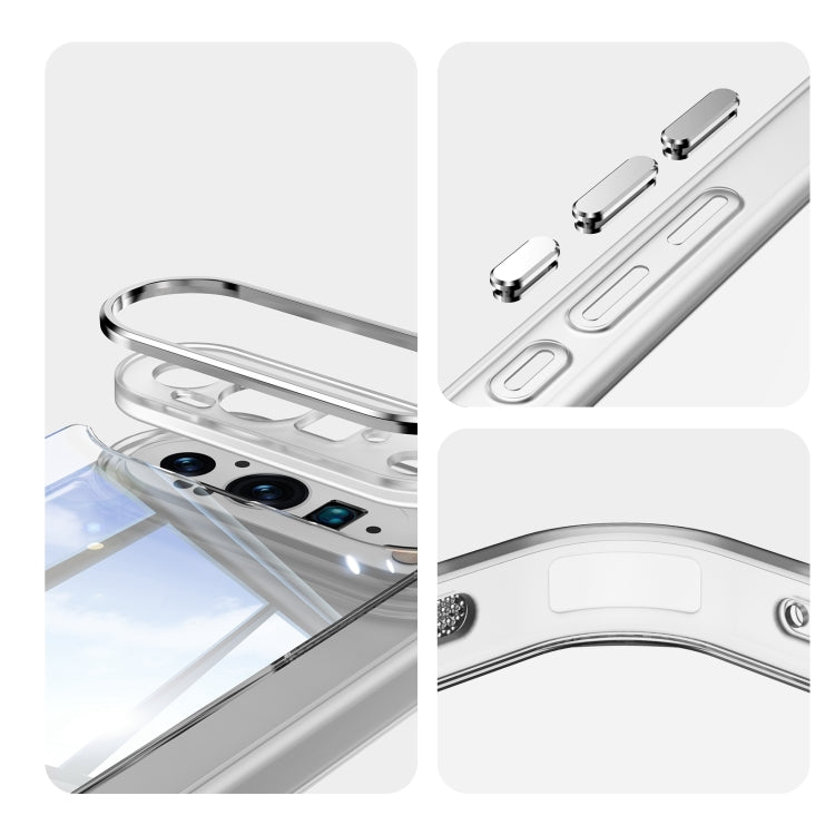 For Google Pixel 9 / 9 Pro Acrylic Hybrid TPU Armor Shockproof Phone Case(Transparent) - Google Cases by PMC TechLife | Online Shopping South Africa | PMC TechLife | Buy Now Pay Later Mobicred