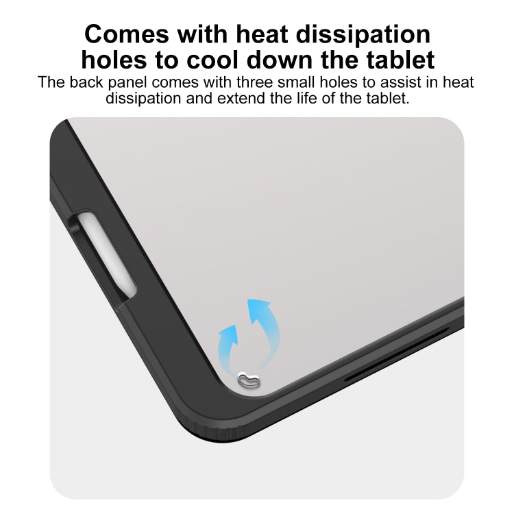 For iPad Air 11 2025 / 2024 Mutural Pinyue Series Smart Leather Tablet Case(Pink) - iPad Air 11 2025 / 2024 Cases by Mutural | Online Shopping South Africa | PMC TechLife | Buy Now Pay Later Mobicred