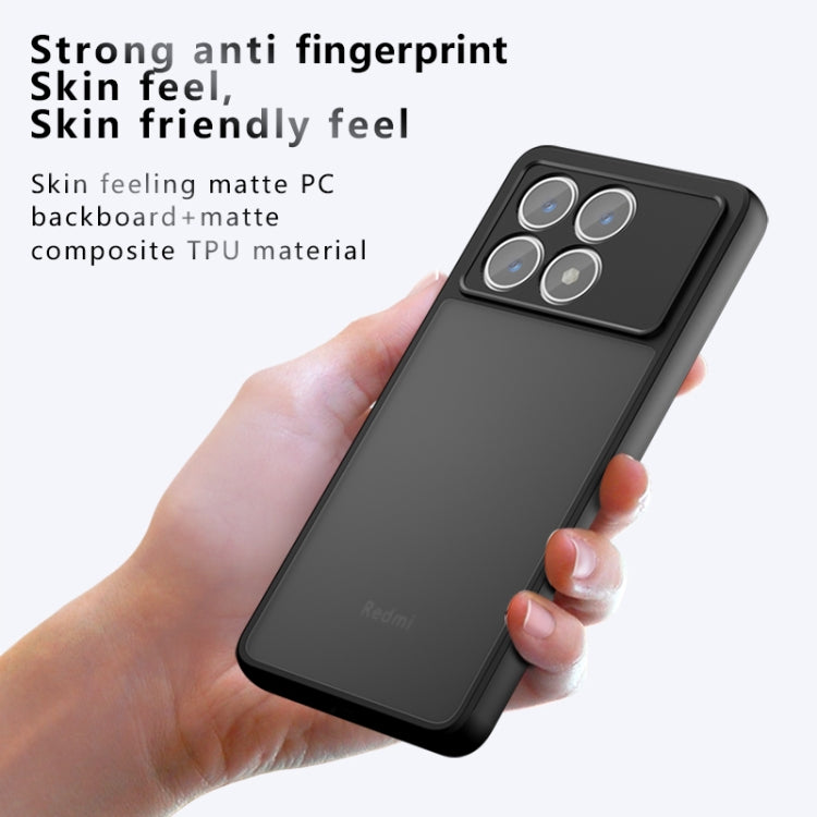 For Xiaomi Redmi K70 Pro / K70 Armor Precise Hole PC Hybrid TPU Phone Case(Frosted Black) - free shipping - PMC Jewellery - Order now!