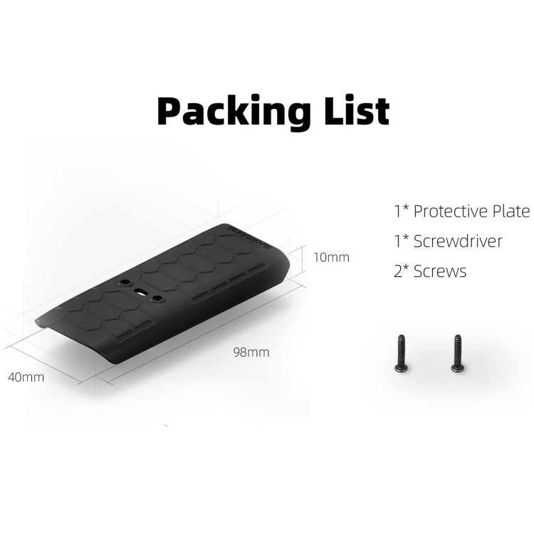 For DJI Avata 2 Sunnylife Drone Anti-Collision Protective Cover Back Plate(Blue) - Other by Sunnylife | Online Shopping South Africa | PMC TechLife | Buy Now Pay Later Mobicred