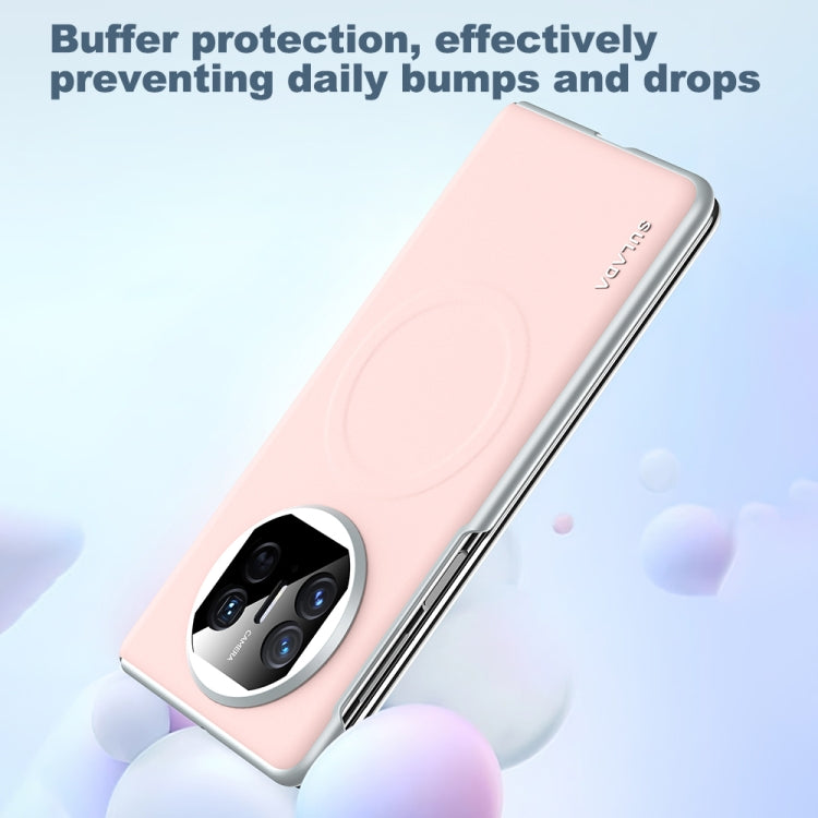 For Huawei Mate X5 SULADA Skin Feel Liquid Leather Shockproof Phone Case(Purple) - free shipping - PMC TechLife - Order now!