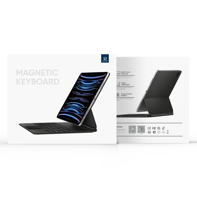 DUX DUCIS MK Series Floating Magnetic Keyboard Tablet Leather Case For iPad Pro 11 2024(Black) - free shipping - PMC TechLife - Order now!