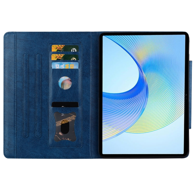 For Lenovo Tab K11 Plus / M11 Plus Cat Buckle Leather Tablet Case(Royal Blue) - Lenovo by PMC TechLife | Online Shopping South Africa | PMC TechLife | Buy Now Pay Later Mobicred