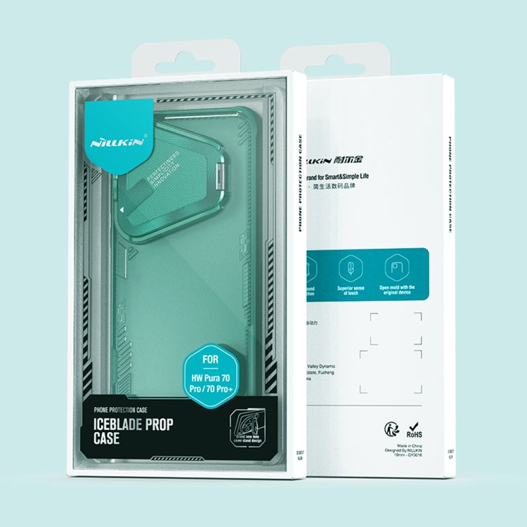 For Huawei Pura 70 Pro / 70 Pro+ NILLKIN Ice Sky Prop Series Phone Case(Green) - free shipping - PMC Jewellery - Order now!