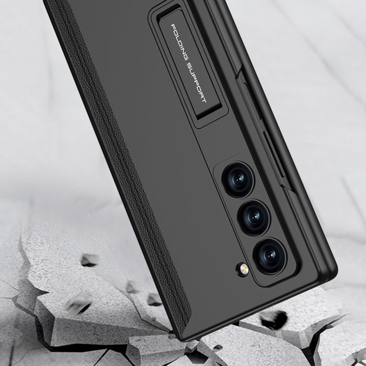 For Samsung Galaxy Z Fold6 GKK Integrated Anti Peep Full Coverage Magnetic Fold Phone Case(Silver) - free shipping - PMC Jewellery - Order now!