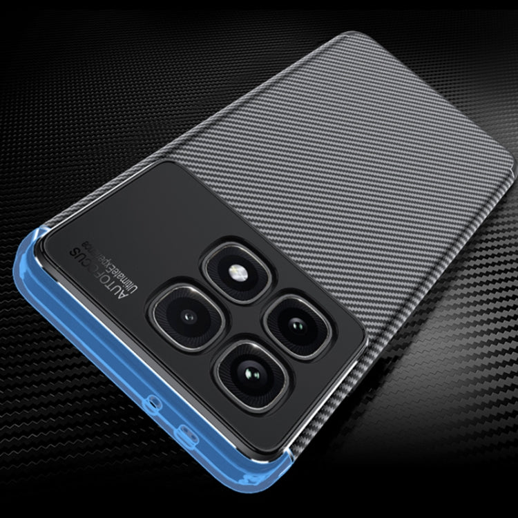 For Redmi K70 Ultra Carbon Fiber Texture Shockproof TPU Phone Case(Black) - free shipping - PMC Jewellery - Order now!