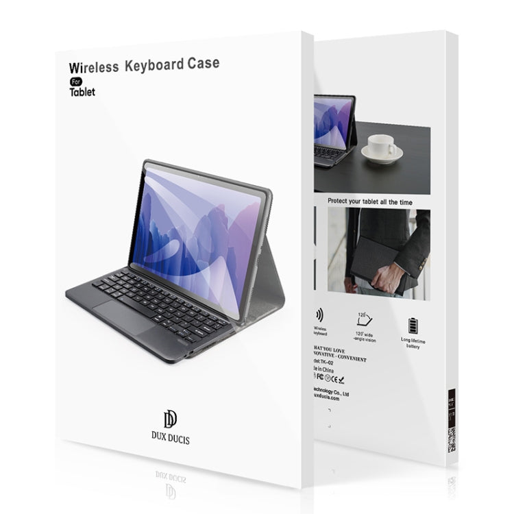For iPad Pro 11 2024 DUX DUCIS TK Series Wireless Bluetooth Keyboard Tablet Protective Case(Black) - free shipping - PMC TechLife - Order now!