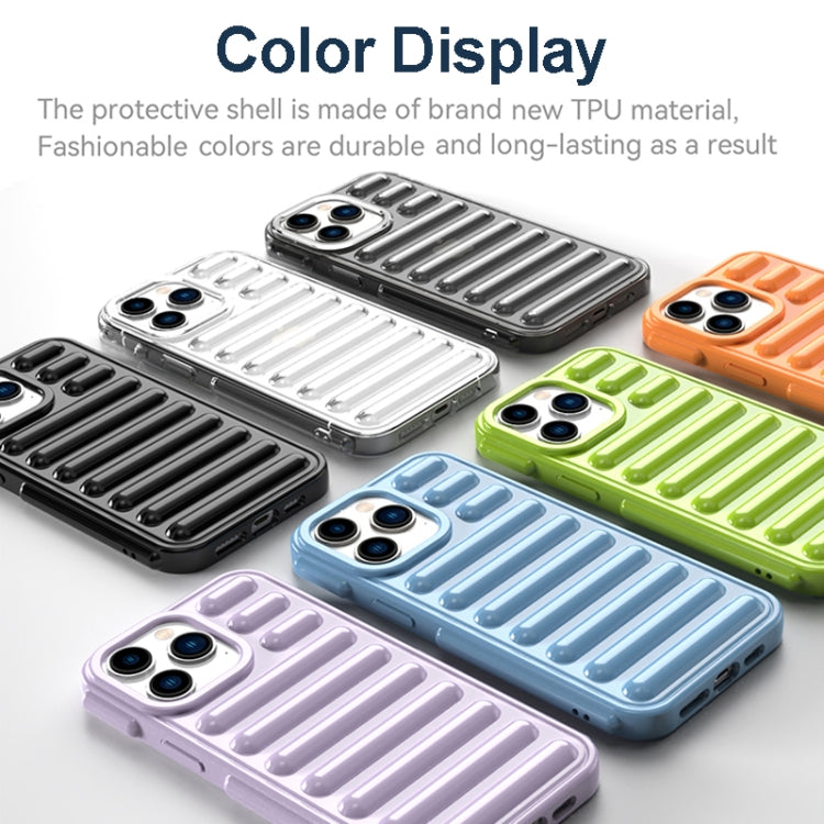 For iPhone 16 Pro Capsule Series Candy Color TPU Phone Case(Blue) - iPhone 16 Pro Cases by PMC TechLife | Online Shopping South Africa | PMC TechLife | Buy Now Pay Later Mobicred