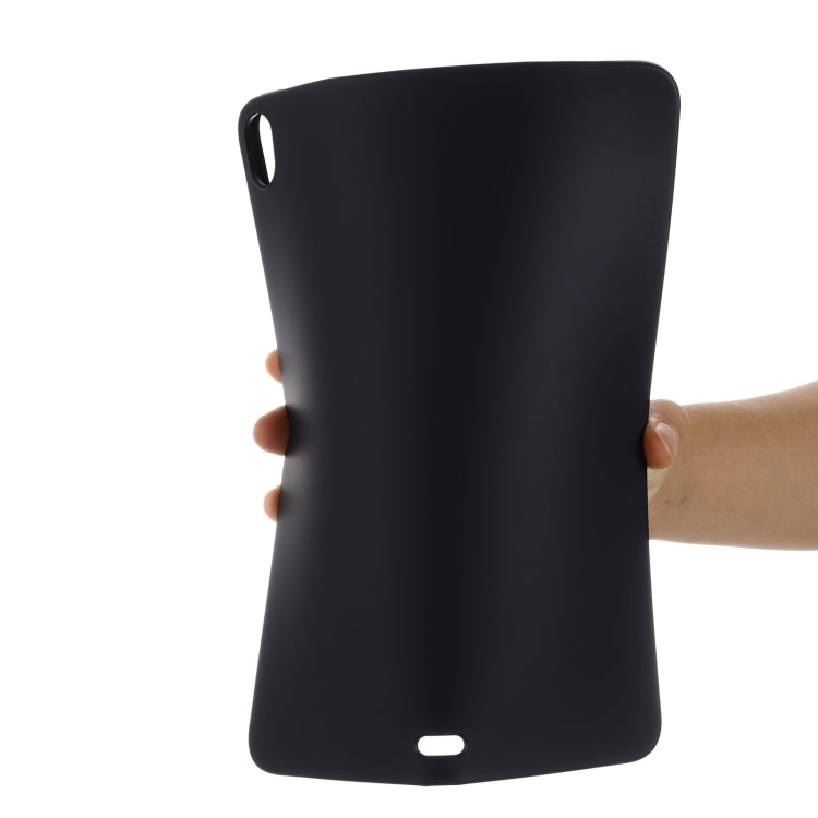 For iPad Air 13 2024 Pure Color Liquid Silicone Shockproof Tablet Case(Black) - iPad Air 13 2024 Cases by PMC TechLife | Online Shopping South Africa | PMC TechLife | Buy Now Pay Later Mobicred