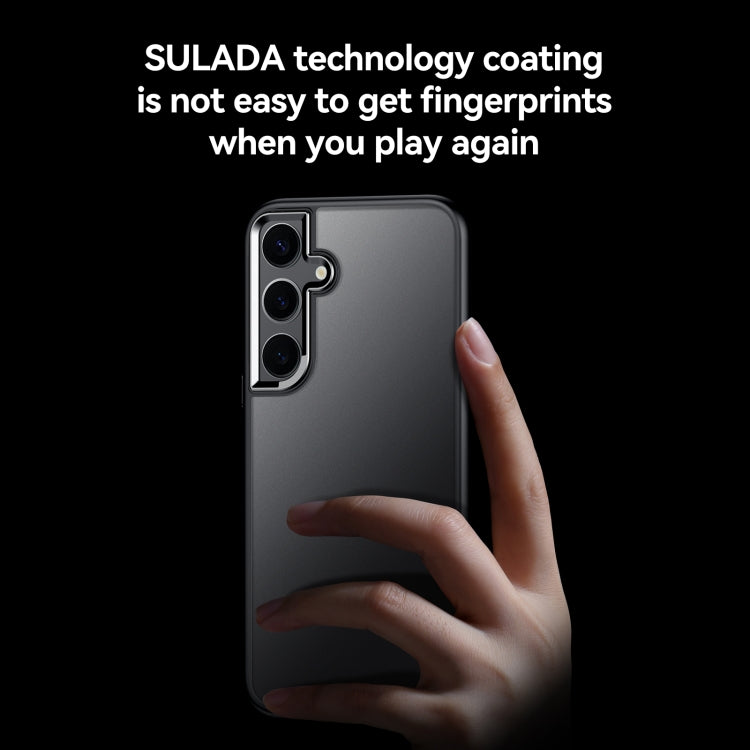 For Samsung Galaxy S24+ 5G SULADA Skin Feel Matte Shockproof Phone Case(Blue) - free shipping - PMC Jewellery - Order now!