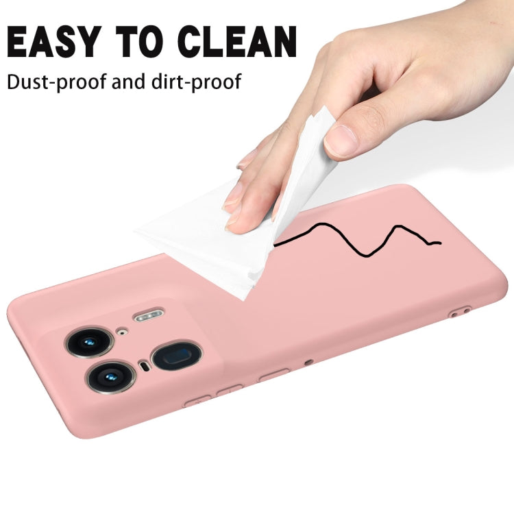 For Motorola Moto X50 Ultra Solid Color Liquid Silicone Dropproof Full Coverage Phone Case(Pink) - free shipping - PMC TechLife - Order now!