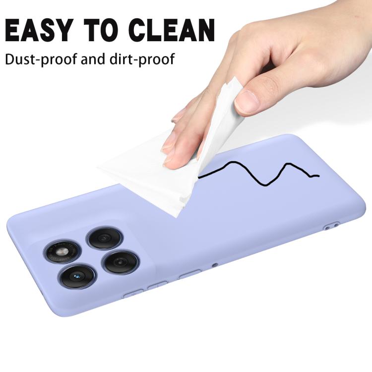 For Motorola Edge 60 Fusion / Edge 60 Solid Color Liquid Silicone Dropproof Full Coverage Phone Case(Purple) - free shipping - PMC TechLife - Order now!