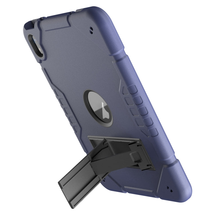 For iPad Air 11 2024 Armor Holder Silicone Hybrid PC Tablet Case(Navy Blue Black) - iPad Air 11 2024 Cases by PMC TechLife | Online Shopping South Africa | PMC TechLife | Buy Now Pay Later Mobicred