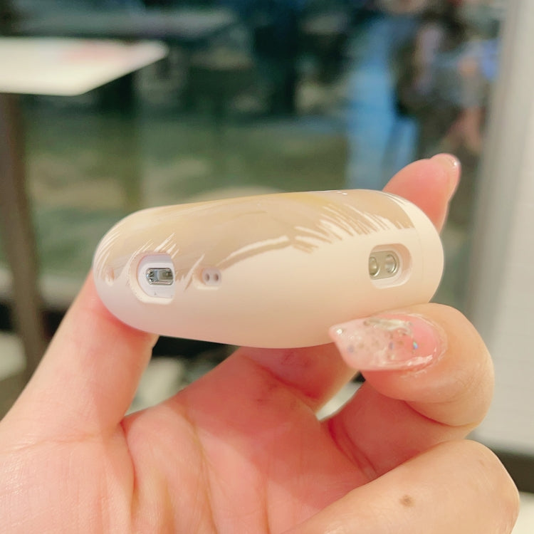 For AirPods 2 / 1 Smile Clouds Earbuds Box Frosted TPU Case(Green) - For AirPods 1/2 by PMC Jewellery | Online Shopping South Africa | PMC Jewellery | Buy Now Pay Later Mobicred