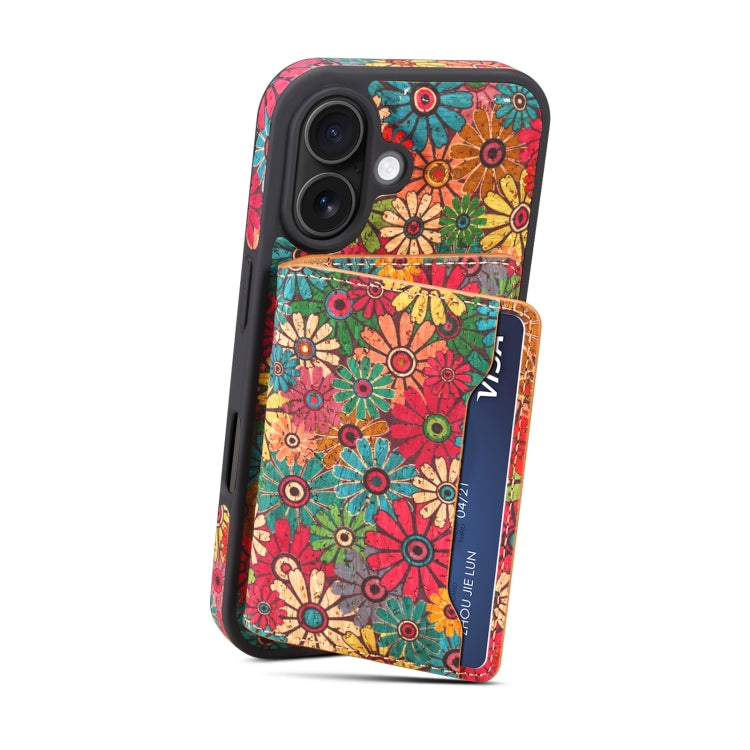 For iPhone 16 Plus MagSafe Detachable Card Slot Holder Phone Case(Green) - iPhone 16 Plus Cases by PMC TechLife | Online Shopping South Africa | PMC TechLife | Buy Now Pay Later Mobicred