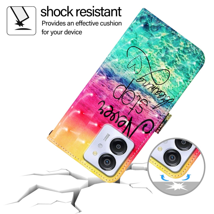 For Blackview Color 8 3D Painting Horizontal Flip Leather Phone Case(Chasing Dreams) - More Brand by PMC TechLife | Online Shopping South Africa | PMC TechLife | Buy Now Pay Later Mobicred