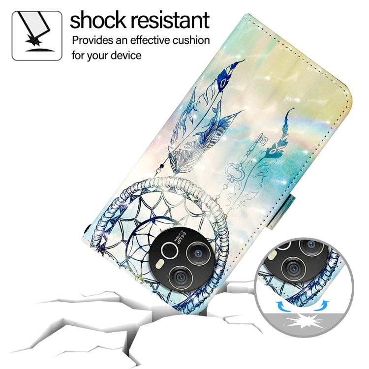For Blackview Shark 8 3D Painting Horizontal Flip Leather Phone Case(Dream Wind Chimes) - More Brand by PMC TechLife | Online Shopping South Africa | PMC TechLife | Buy Now Pay Later Mobicred
