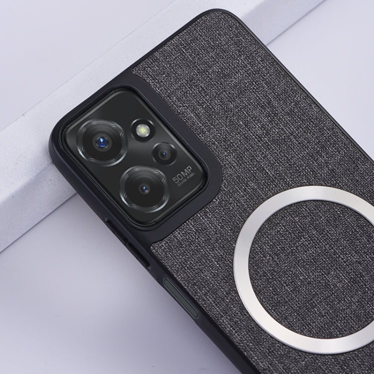 For Motorola Moto G 5G 2024 CD Magsafe Magnetic Cloth Texture Phone Case(Orange) - Motorola Cases by PMC Jewellery | Online Shopping South Africa | PMC Jewellery | Buy Now Pay Later Mobicred