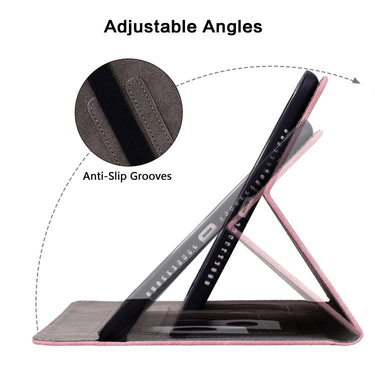 For Huawei MatePad SE 11 2024 Butterfly Rose Embossed Leather Tablet Case(Pink) - Huawei by PMC Jewellery | Online Shopping South Africa | PMC Jewellery | Buy Now Pay Later Mobicred