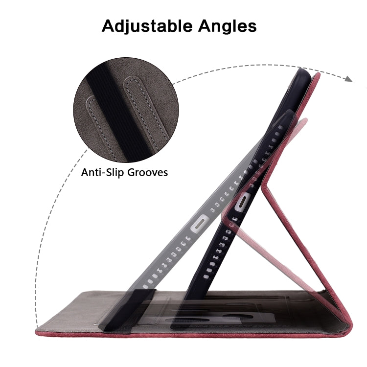 For Huawei MatePad SE 11 2024 Butterfly Rose Embossed Leather Tablet Case(Red) - free shipping - PMC Jewellery - Order now!