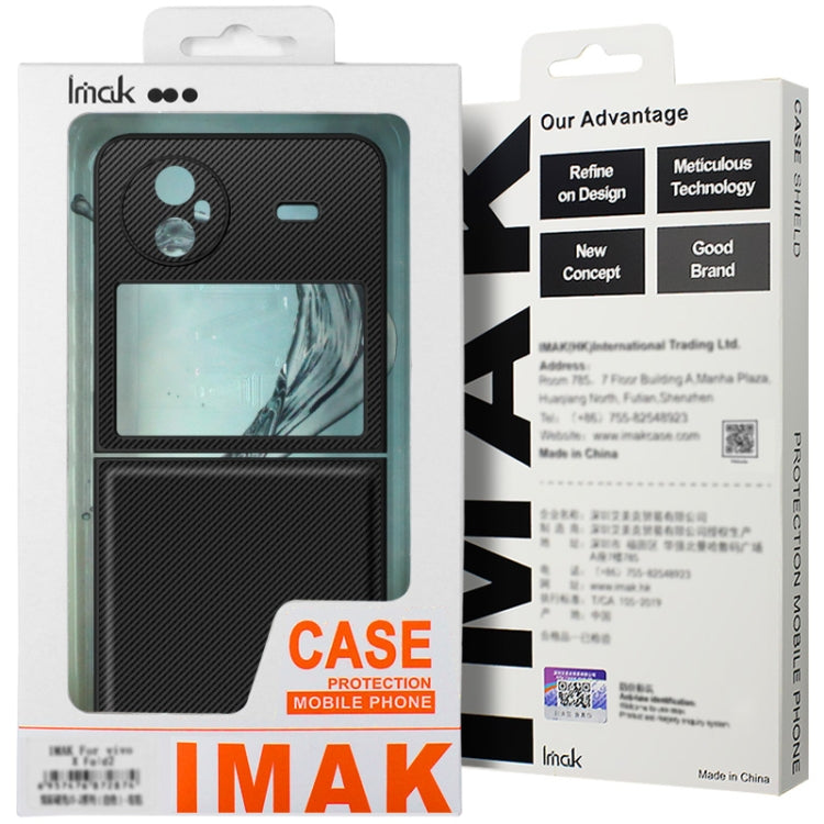 For Motorola Razr 50 Ultra / Razr+ 2024 imak Ruiyi Series Carbon Fiber PU + PC Phone Case - free shipping - PMC Jewellery - Order now!